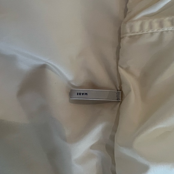 Moncler white short rain coat - Picture 10 of 11